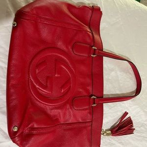 Red Authentic Gucci purse